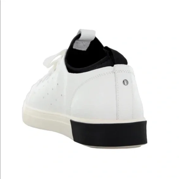 NOT 4 SALE Strauss + Ramm Lace Up White Tumble Mens Sneakers Size 10 - Picture 4 of 6